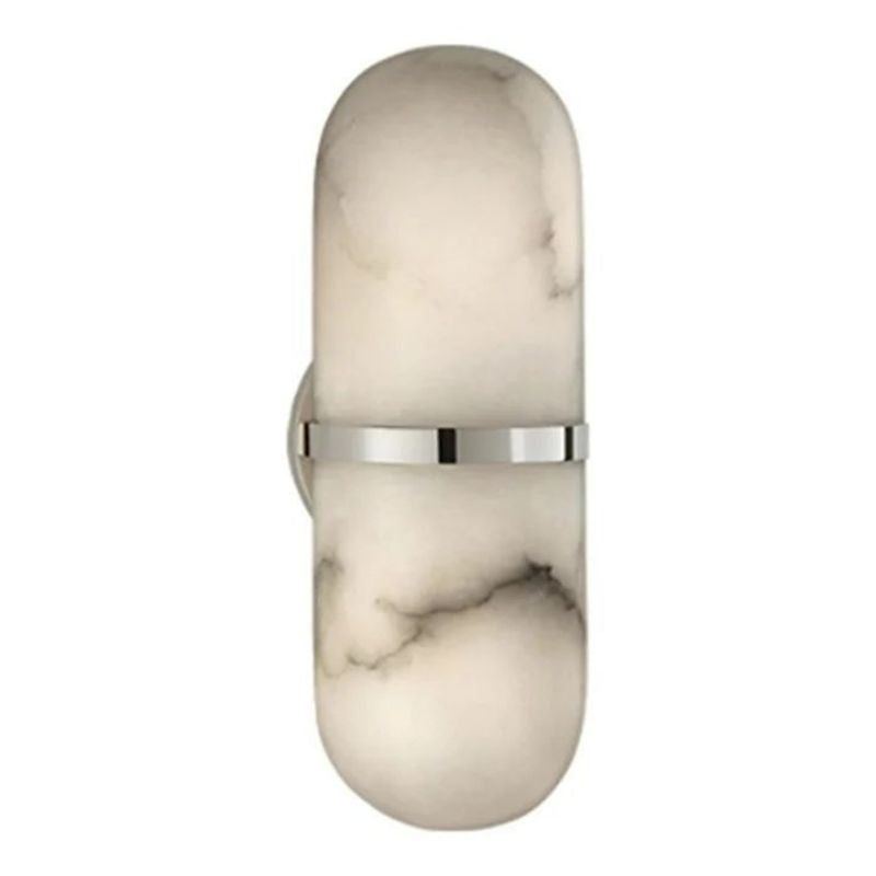 Alabaster Capsule Wall Sconce
