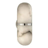 Alabaster Capsule Wall Sconce