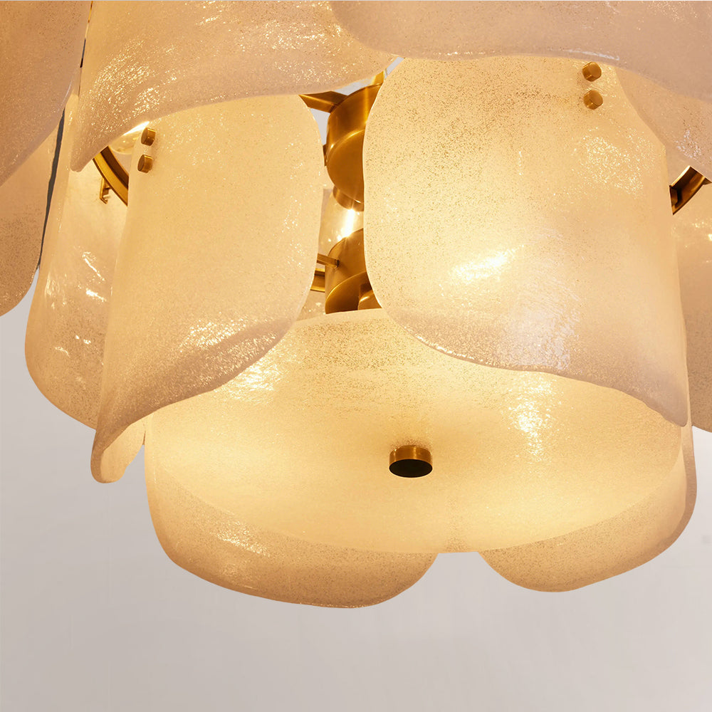 Blairo Tiered Blown Glass Chandelier