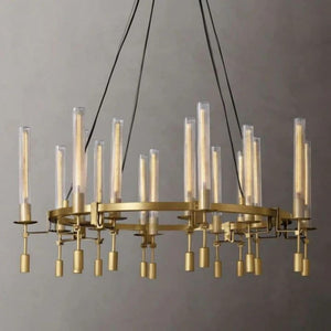 Bouncy Round Chandelier