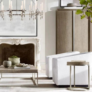 Bouncy Round Chandelier