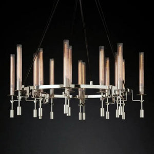 Bouncy Round Chandelier