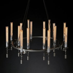 Bouncy Round Chandelier