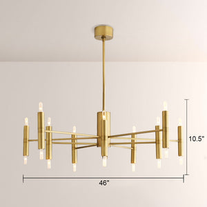 Bozeman Brass Chandelier