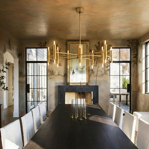 Bozeman Brass Chandelier
