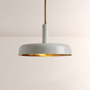 Bonham Gloss Lacquer & Brass Pendant
