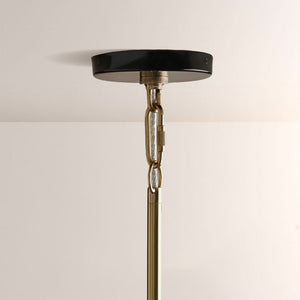 Bonham Gloss Lacquer & Brass Pendant