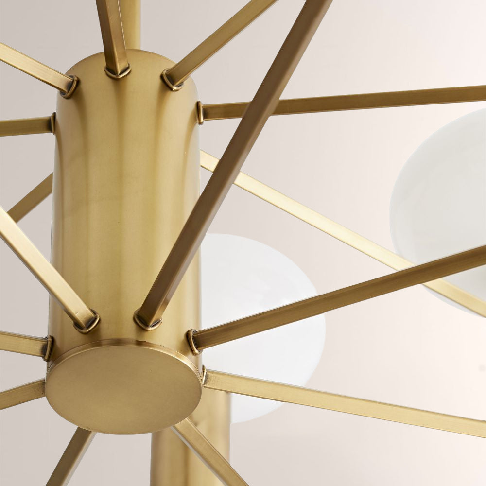Harlow Two-Layer Round Chandelier