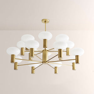 Harlow Two-Layer Round Chandelier