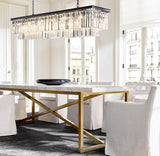 Leonor Rectangular Chandelier 72“