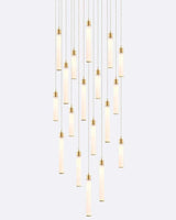 Candle Square Chandelier