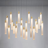 Candle Small Rectangle Chandelier