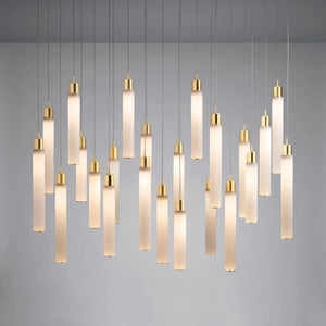 Candle Small Rectangle Chandelier