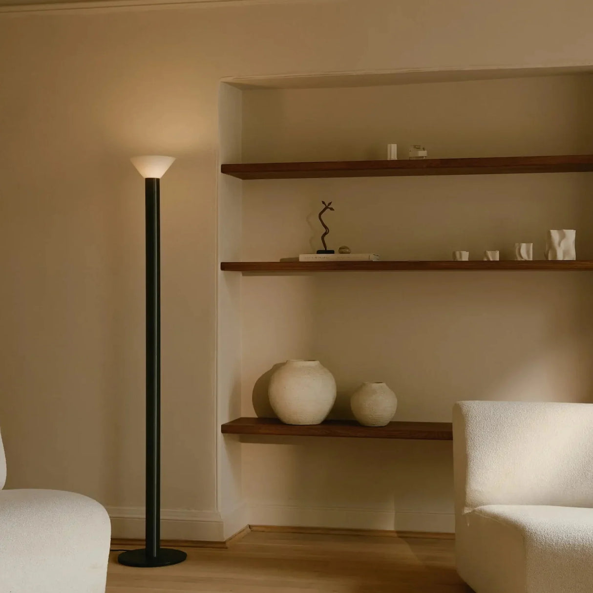 Torres Alabaster Floor Light