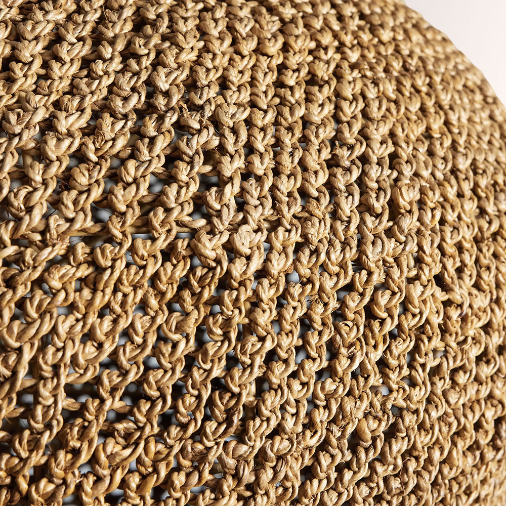 Caila Crocheted Seagrass Pendant