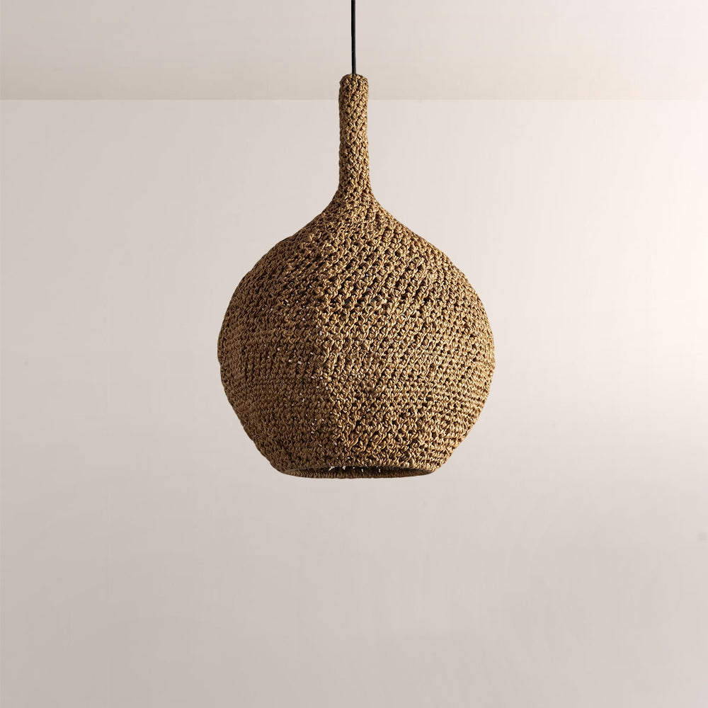 Caila Crocheted Seagrass Pendant