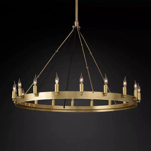 Camia Candelabra Round Chandelier<26"-73">