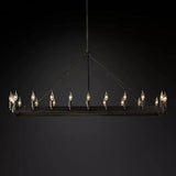 Camia Candelabra Rectangle Chandelier<41"-52">