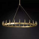 Camia Candelabra Round Chandelier<26"-73">