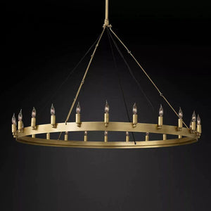 Camia Candelabra Round Chandelier<26"-73">