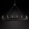 Camia Candelabra Rectangle Chandelier<41"-52">