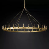 Camia Candelabra Round Chandelier<26"-73">