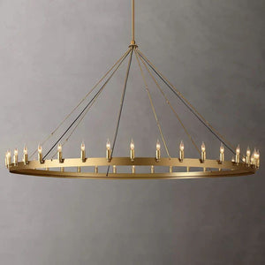 Camia Candelabra Round Chandelier<26"-73">