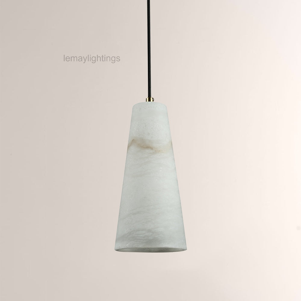 Capus Conical Alabaster Pendant
