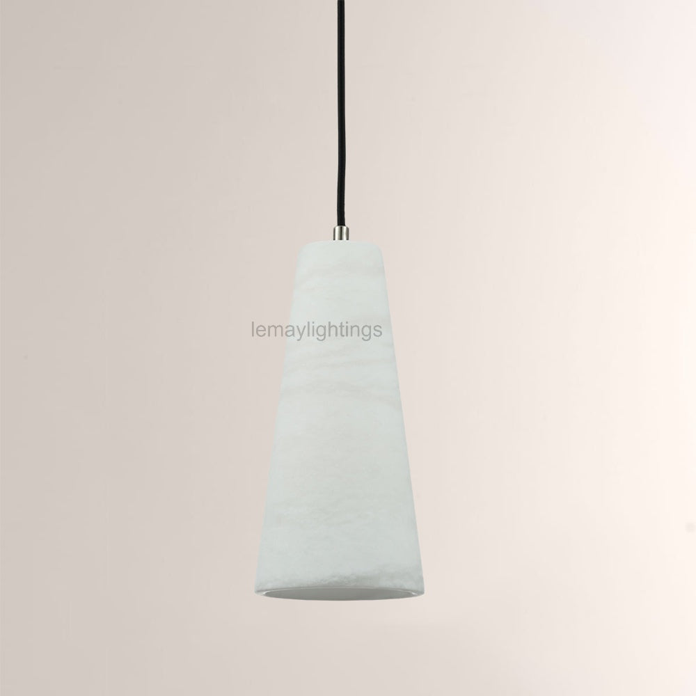 Capus Conical Alabaster Pendant