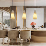 Capus Conical Alabaster Pendant