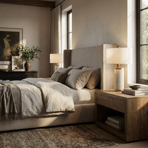 Castli Linen Table Lamp