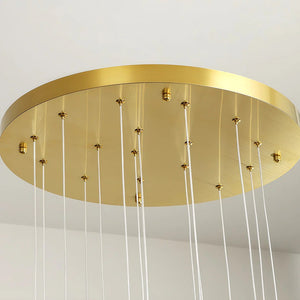 Ceramic Chandeliers Luxury Tulip Flower Ceiling Light