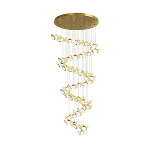 Ceramic Chandeliers Luxury Tulip Flower Ceiling Light