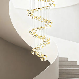 Ceramic Chandeliers Luxury Tulip Flower Ceiling Light