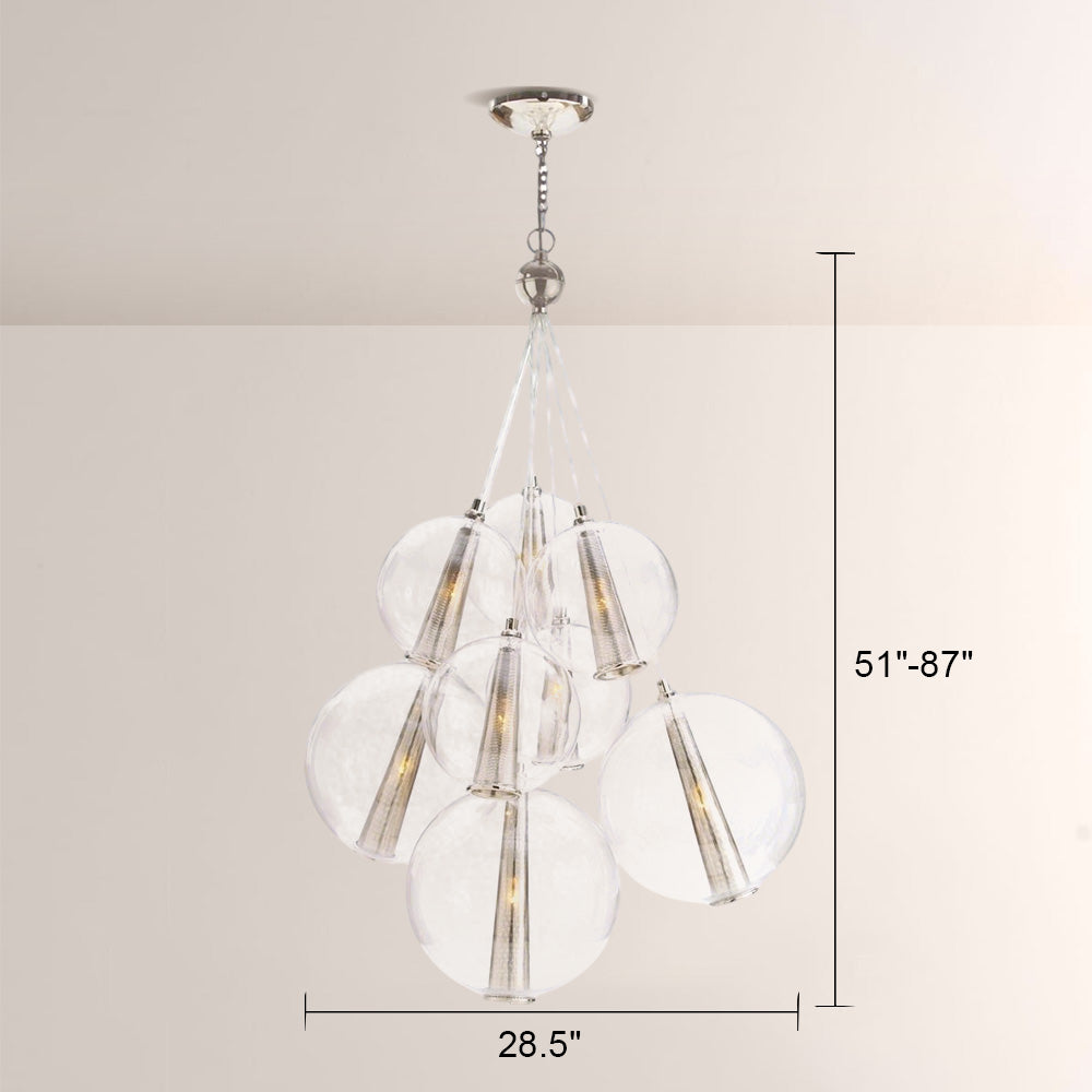 Clark Large Cluster Chandelier