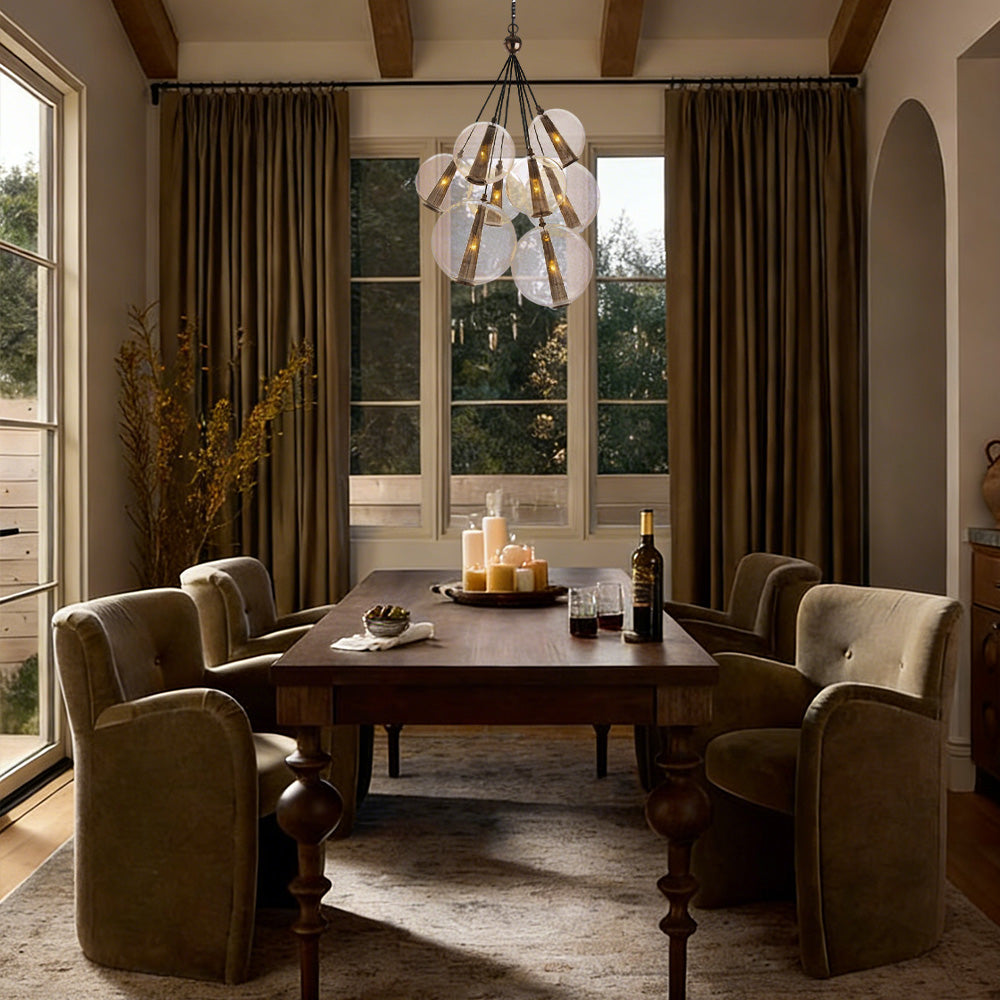 Clark Large Cluster Chandelier