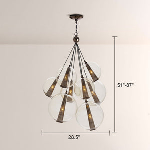 Clark Large Cluster Chandelier