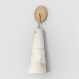 Contemporary Alabaster Wall Sconce
