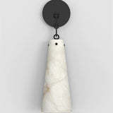 Contemporary Alabaster Wall Sconce