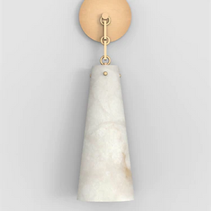 Contemporary Alabaster Wall Sconce