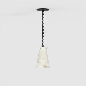 Contemporary Unique Alabaster Pendant Light