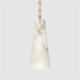Contemporary Unique Alabaster Pendant Light