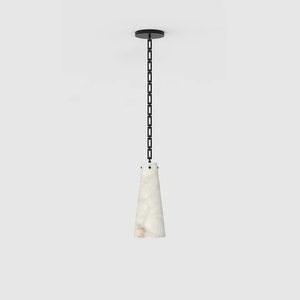 Contemporary Unique Alabaster Pendant Light
