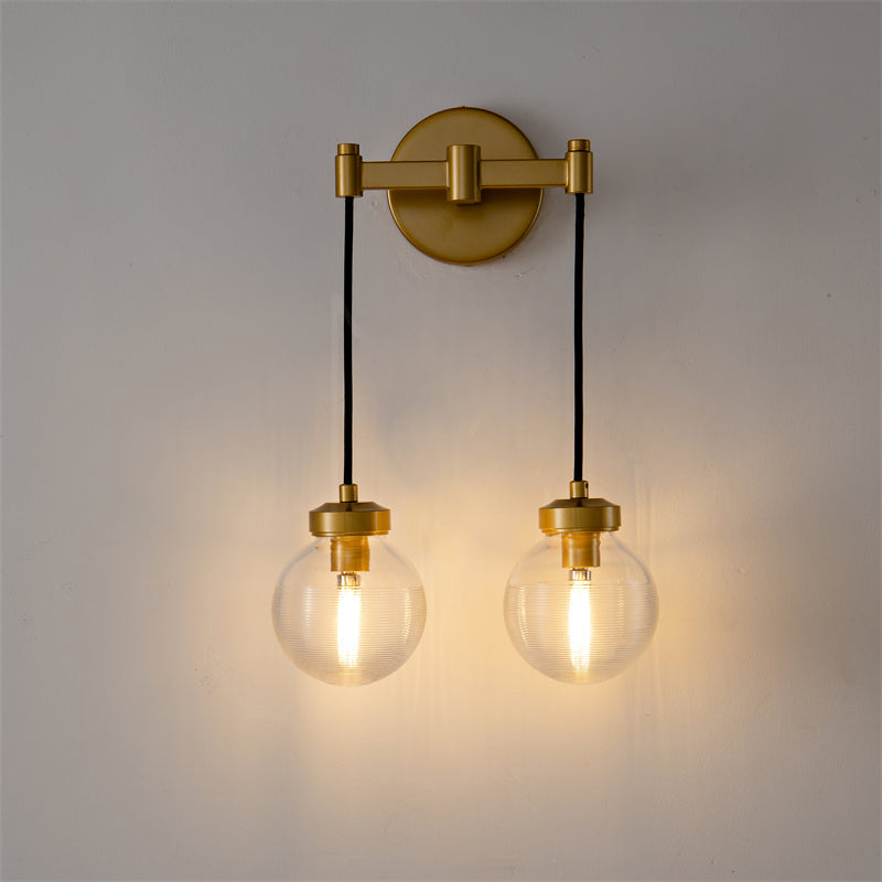 Coral Spherical Modern Wall Sconce