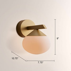 Cosmo Geometric Globe Wall Sconce