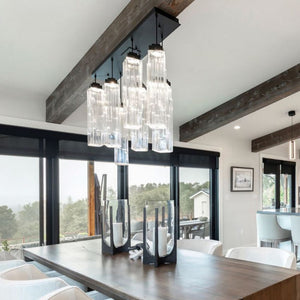 Dante Linear Pendant Chandelier