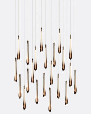 Dewdrop Rectangle Chandelier