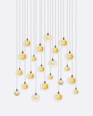Drizzle Rectangle Chandelier