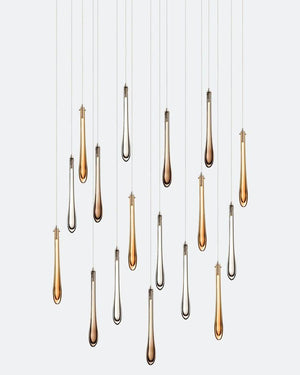 Dewdrop Rectangle Chandelier