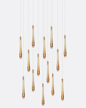 Dewdrop Rectangle Chandelier
